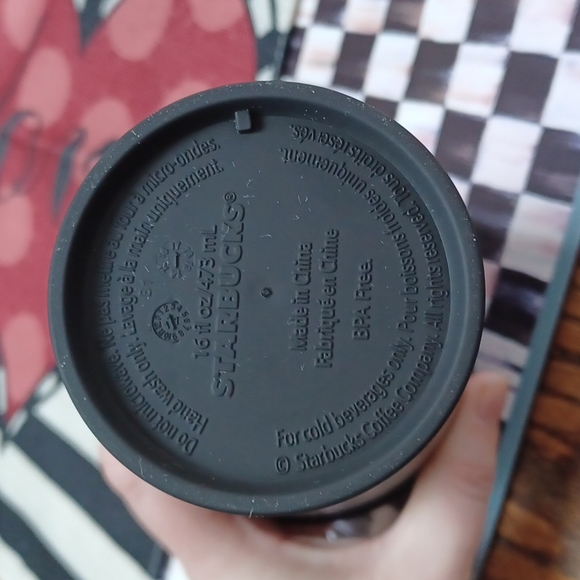 Black matte Starbucks 16oz tumbler - Picture 4 of 5
